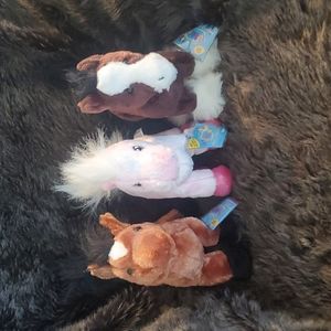 Ganz Webkinz Retired Set of 3 Horses